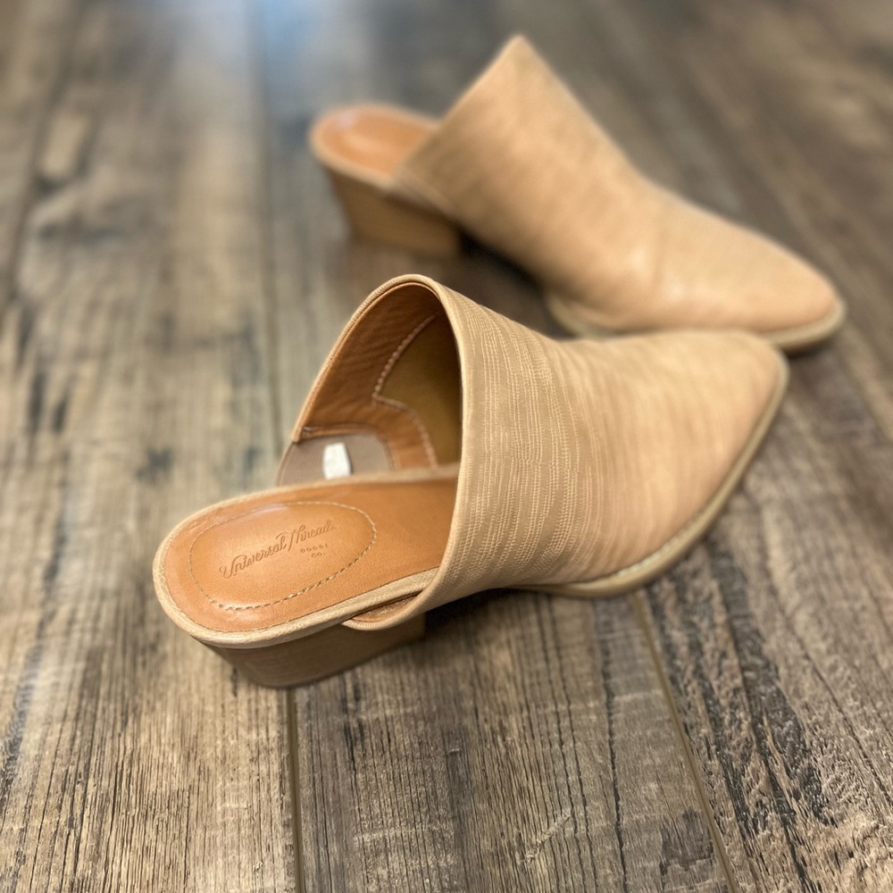Universal Thread Tan Mules - Picture 4 of 4